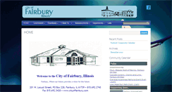 Desktop Screenshot of cityoffairbury.com