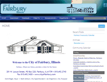 Tablet Screenshot of cityoffairbury.com